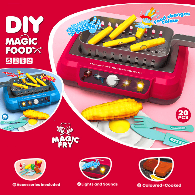 Induction Kitchen Cooking Toys - mybabyx.store